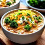 Black-Eyed Pea & Broccoli Cheese Soup: Copycat Comfort! 🥦🧀💫