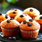 Pumpkin-Raisin Muffins: Dairy-Free Delight! 🎃🍇 Quick & Easy!